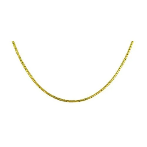 18K Gold Overlay Forzentina Chain Bracelet