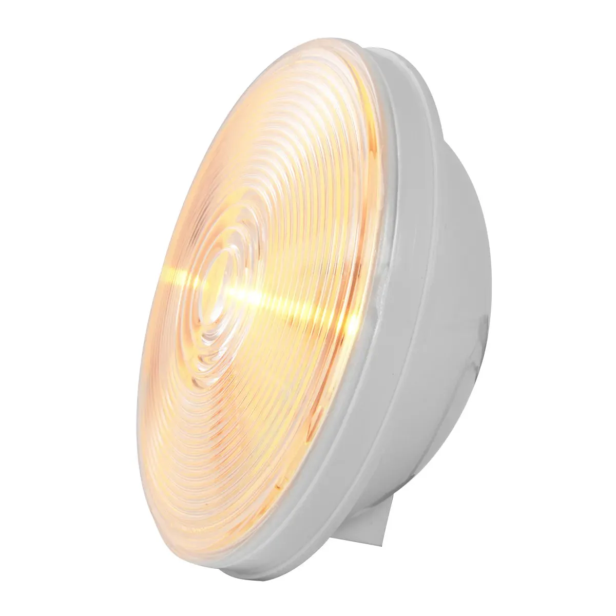 4" AMBER/CLEAR 1 LED SEALED LIGHT