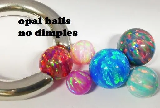 8mm Snap Fit Opal Captive Ball