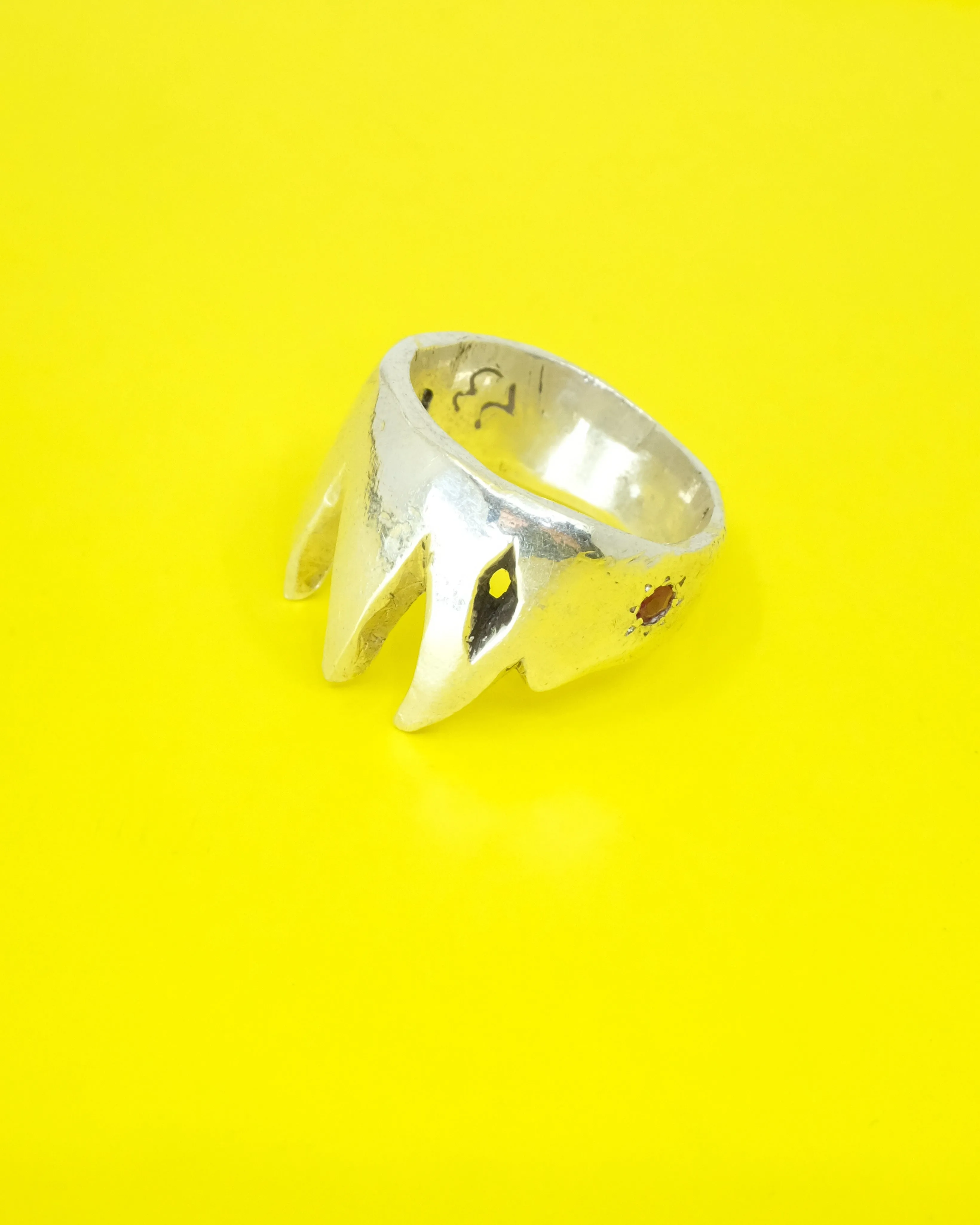 .925 Silver Ruby King Ring