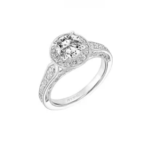 Artcarved Vintage Engagement Ring 31-V763ERW-E