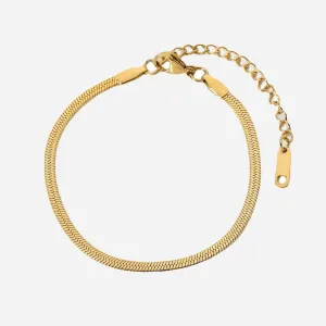 B12.18K Gold Blade Bracelet