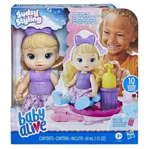 Baby Alive Sudsy Styling Doll Blonde