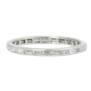 Baguette Eternity Diamond Band