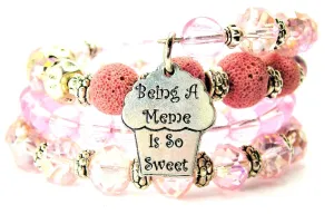 Being A Meme Is So Sweet Multi Wrap Bracelet