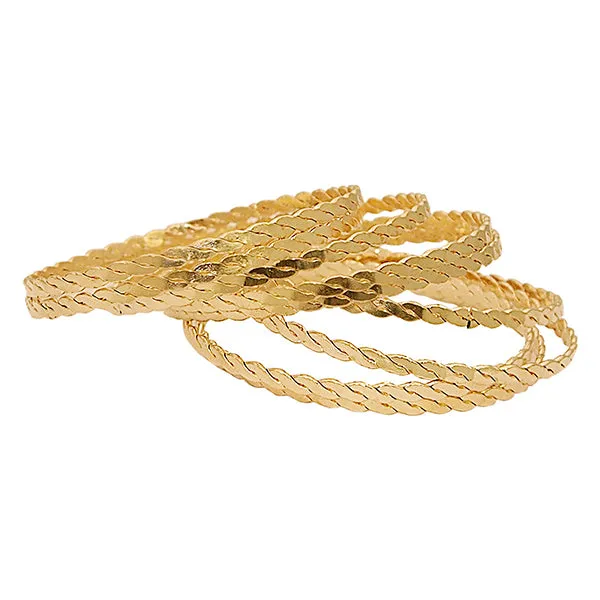 Bhavi Jewels Zinc Alloy Plated Bangle Set