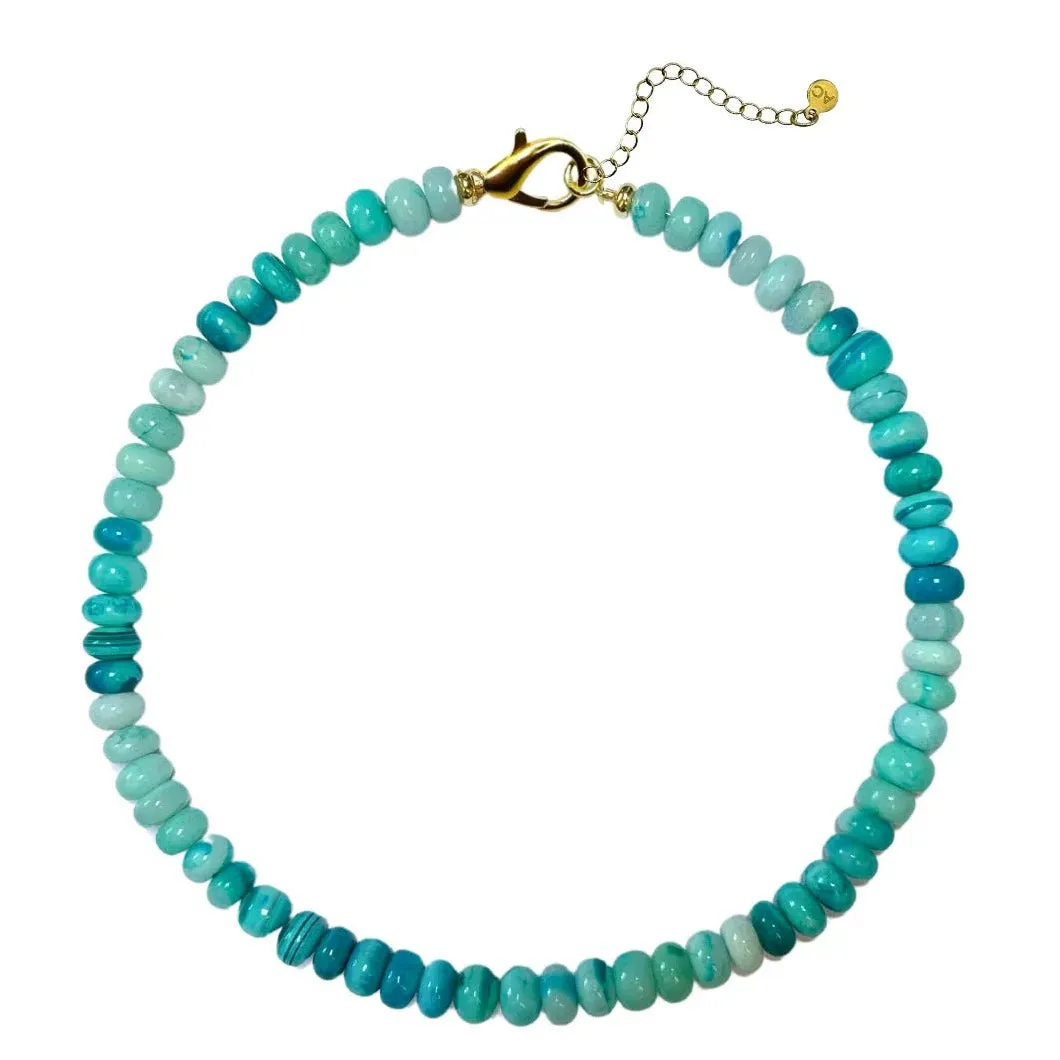 Blue Lagoon Collar Necklace