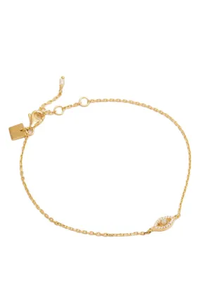 By Charlotte Eye of Intuition Bracelet in Gold Vermeil