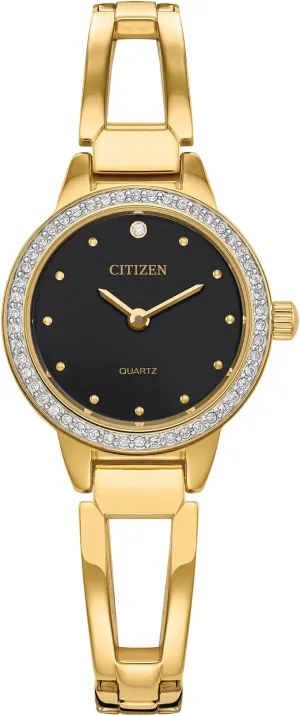 Citizen Quartz Goldtone Classic Ladies Bangle Watch EZ7012-85E