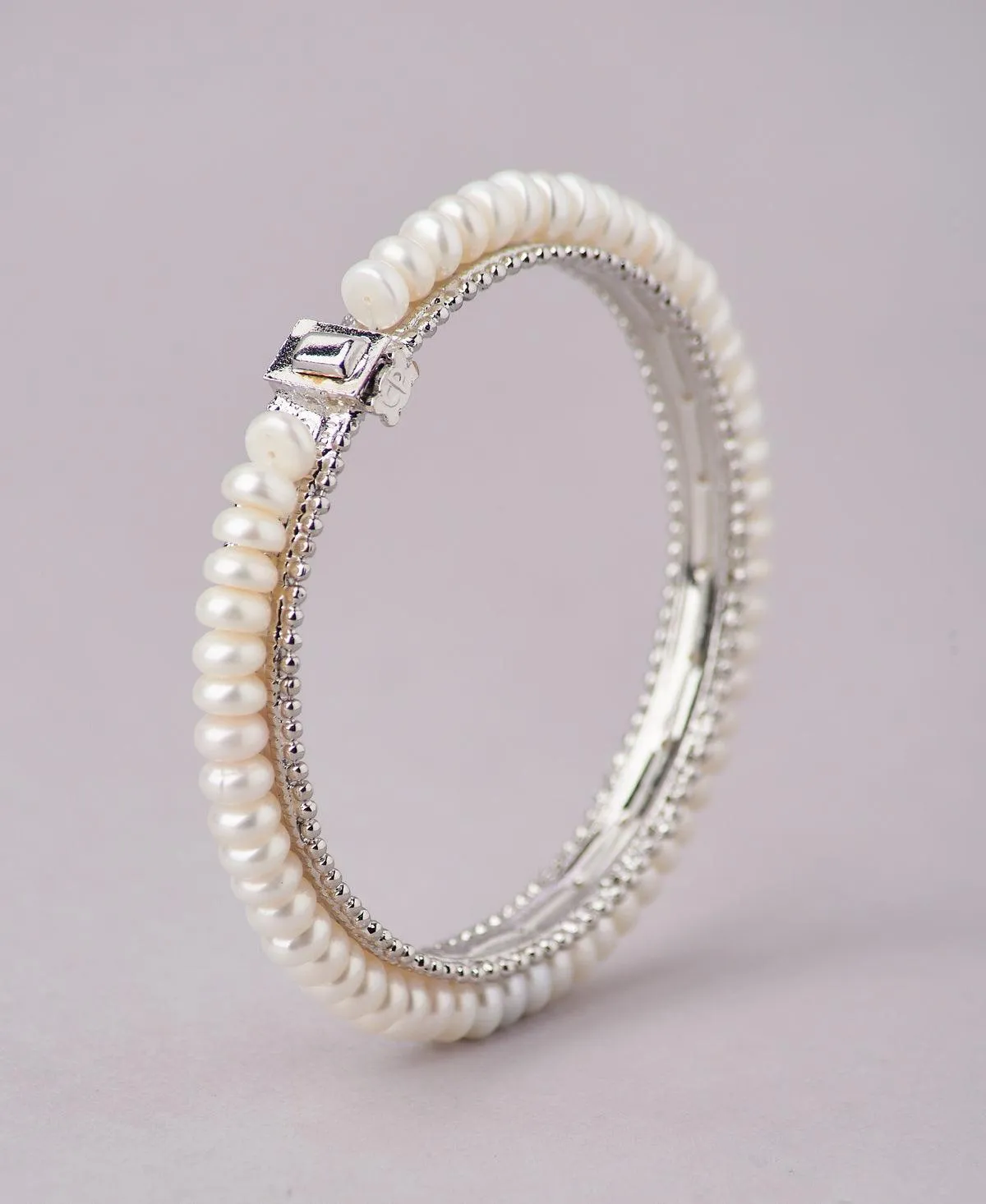 Classy Real Pearl Bangle