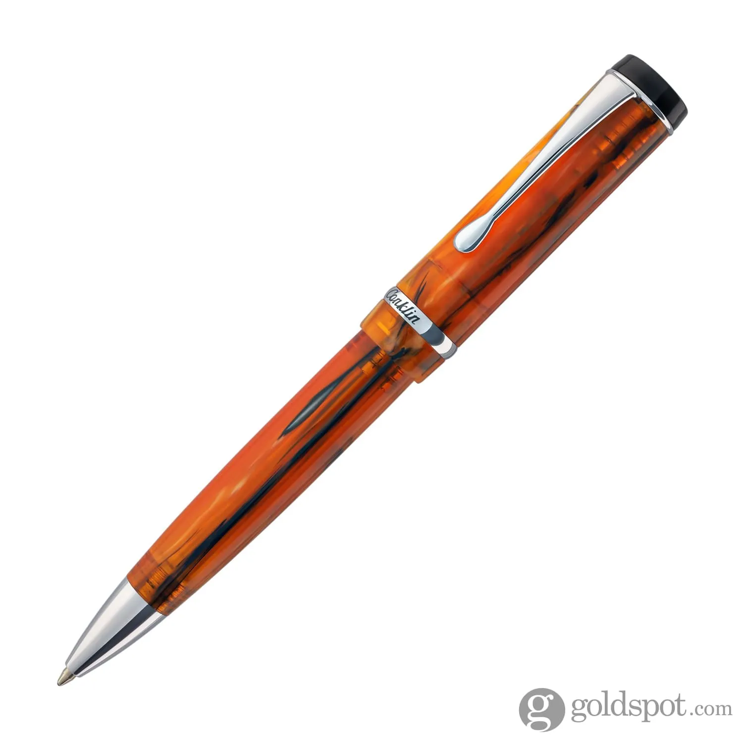 Conklin Duragraph Ballpoint Pen in Amber