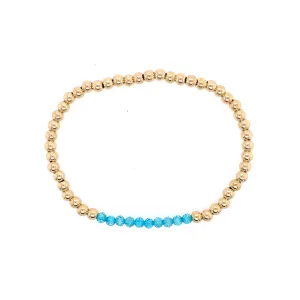 Dee Berkley Shine Bright Birthstone Mini Bead Bracelet- December