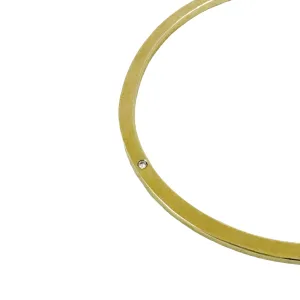 Ever Diamond And Gold Bangle - Leah Abercrombie