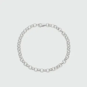 Farrier Sterling Silver Belcher Bracelet