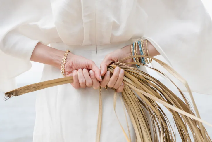 Jasmine Flower Chain Bracelet