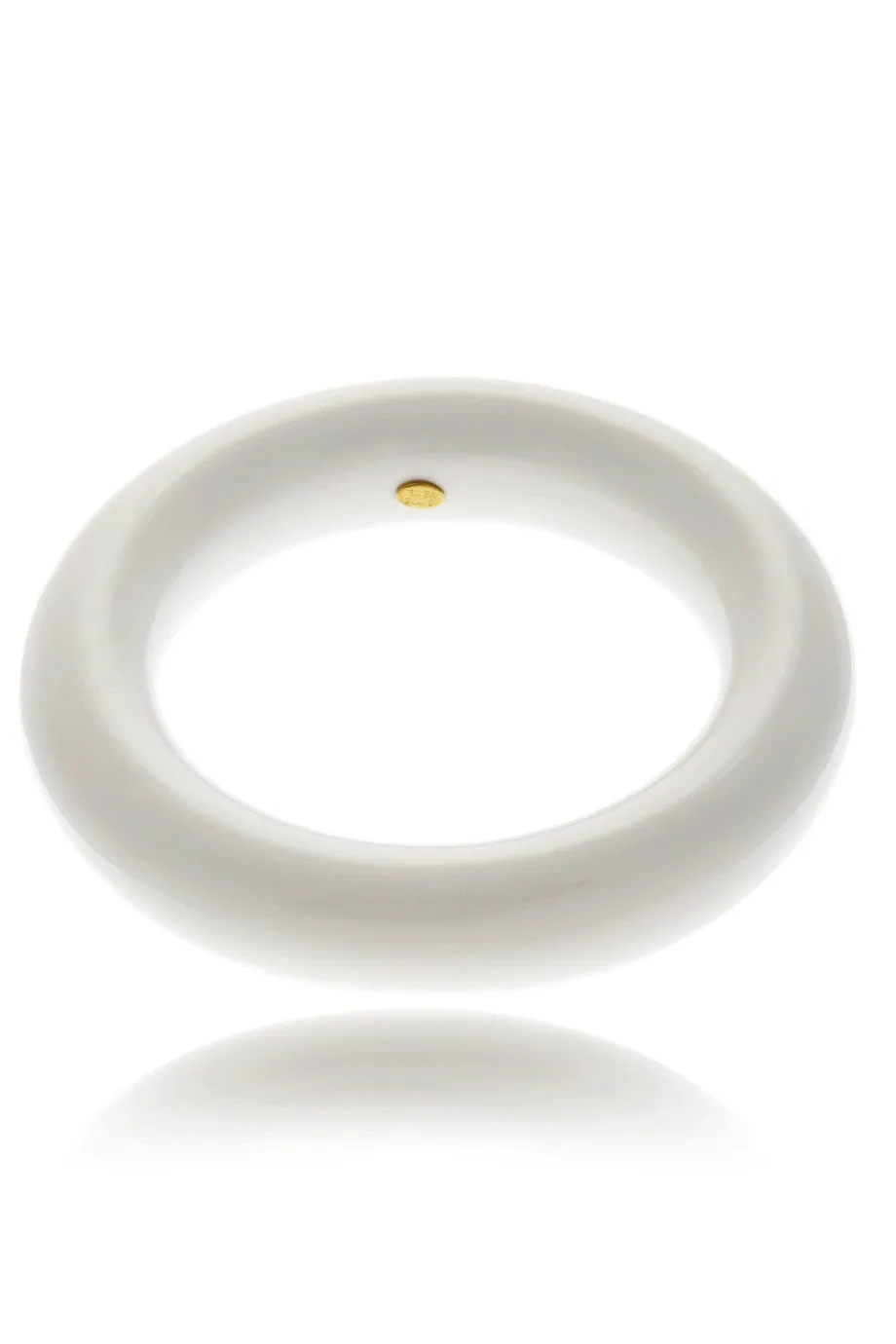 KENNETH JAY LANE GOLENI White Bangle