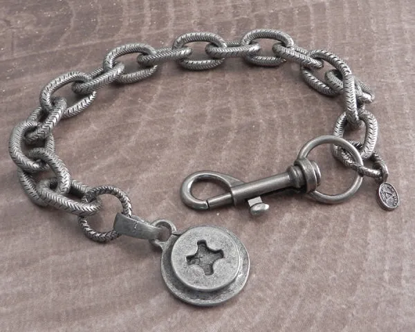 Link Hack Bracelet with Screw