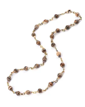 Mammoth Bead Necklace