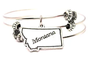 Montana Triple Style Expandable Bangle Bracelet