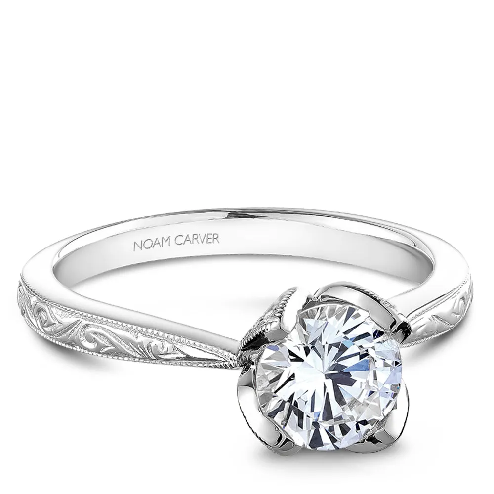 Noam Carver Engagement Ring - B019-03WME-100A