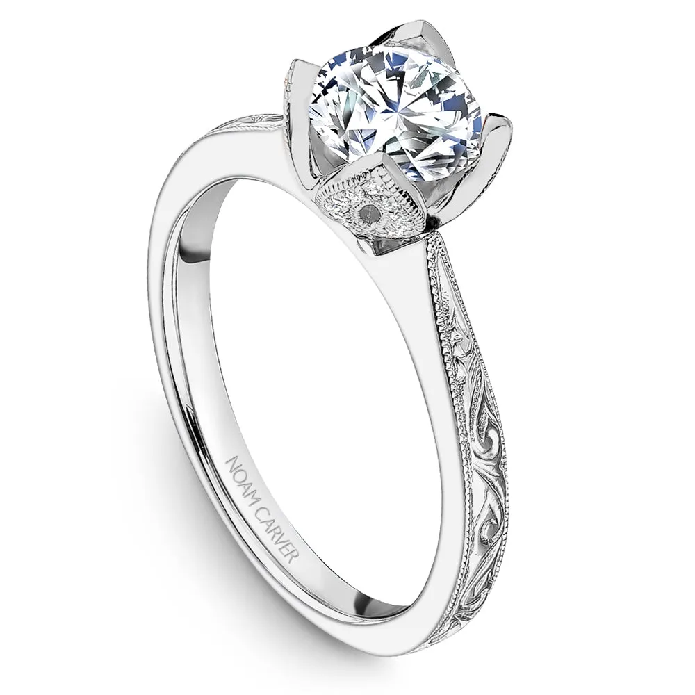 Noam Carver Engagement Ring - B019-03WME-100A