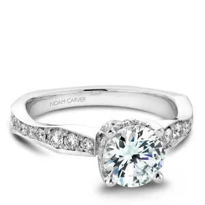 Noam Carver Engagement Ring - B020-01WS-100A