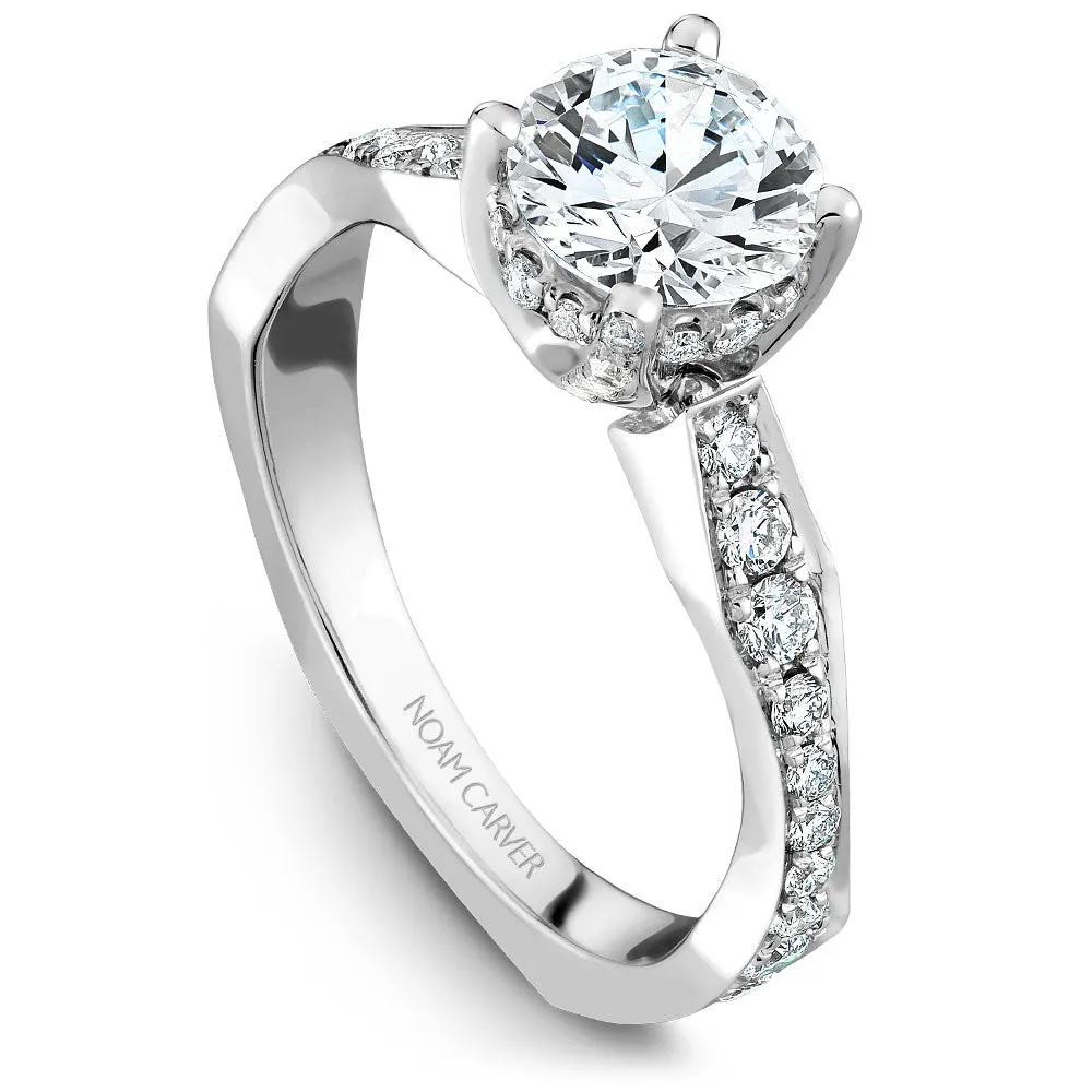 Noam Carver Engagement Ring - B020-01WS-100A