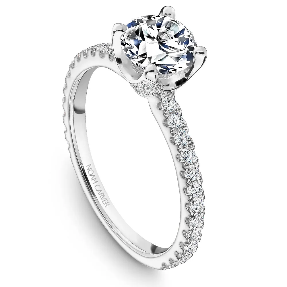 Noam Carver Engagement Ring - B027-08WM-100A