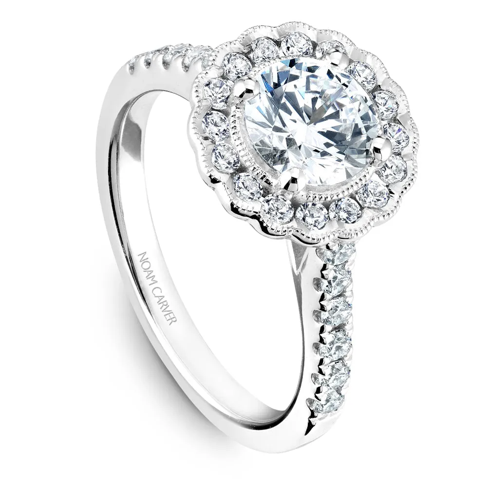 Noam Carver Engagement Ring - B150-01WS-100A