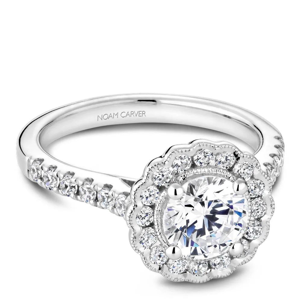 Noam Carver Engagement Ring - B150-01WS-100A