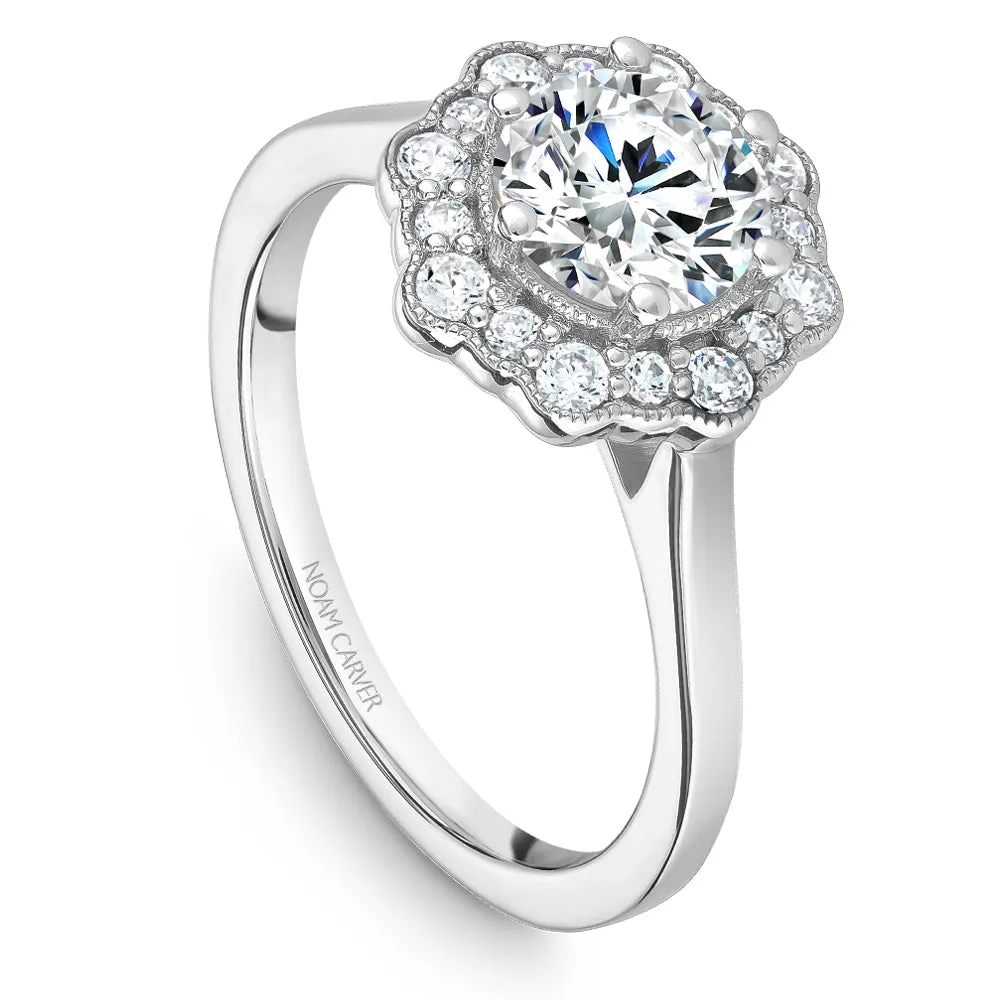 Noam Carver Engagement Ring - B243-01WZ-100A