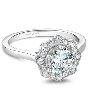 Noam Carver Engagement Ring - B243-01WZ-100A