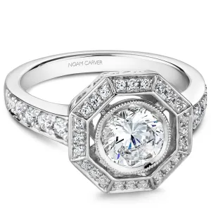 Noam Carver Engagement Ring - B251-01WZ-100A