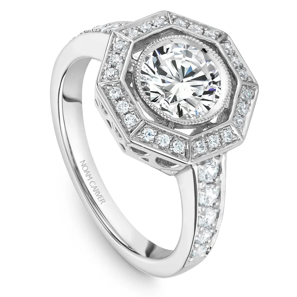 Noam Carver Engagement Ring - B251-01WZ-100A