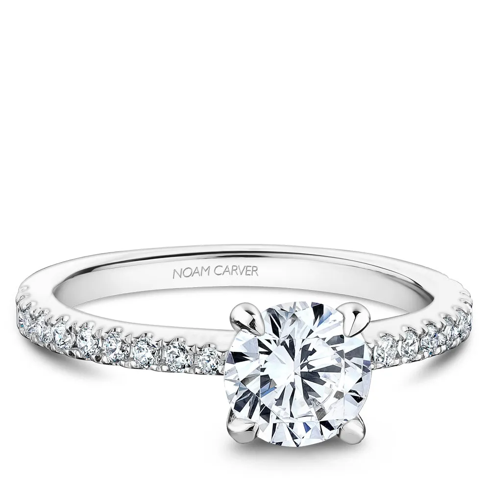 Noam Carver Engagement Ring - B340-02WS-100A