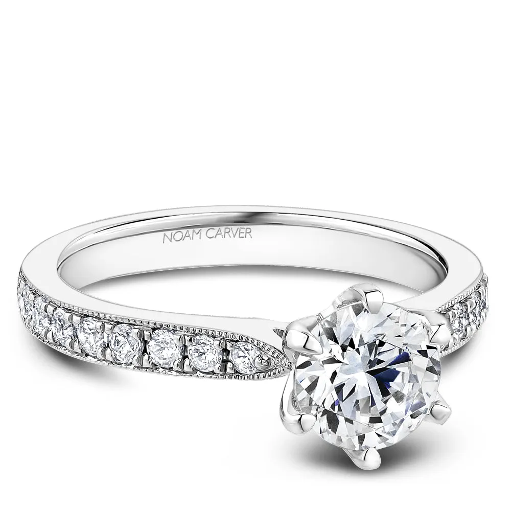 Noam Carver Engagement Ring - B341-01WS-100A