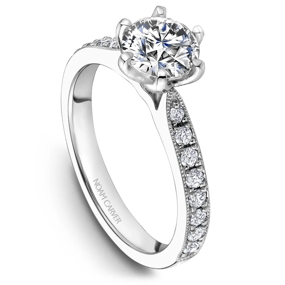 Noam Carver Engagement Ring - B341-01WS-100A