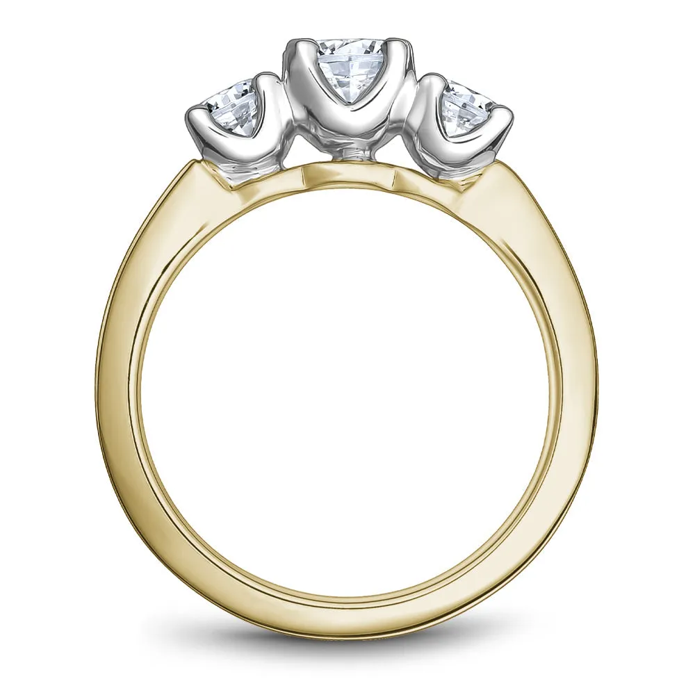 Noam Carver Engagement Ring - B347-01YWM-100A