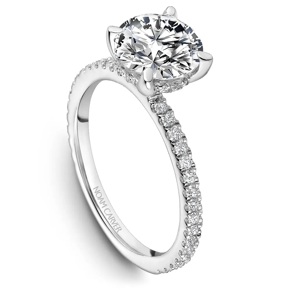 Noam Carver Engagement Ring - B372-01WZ-100A