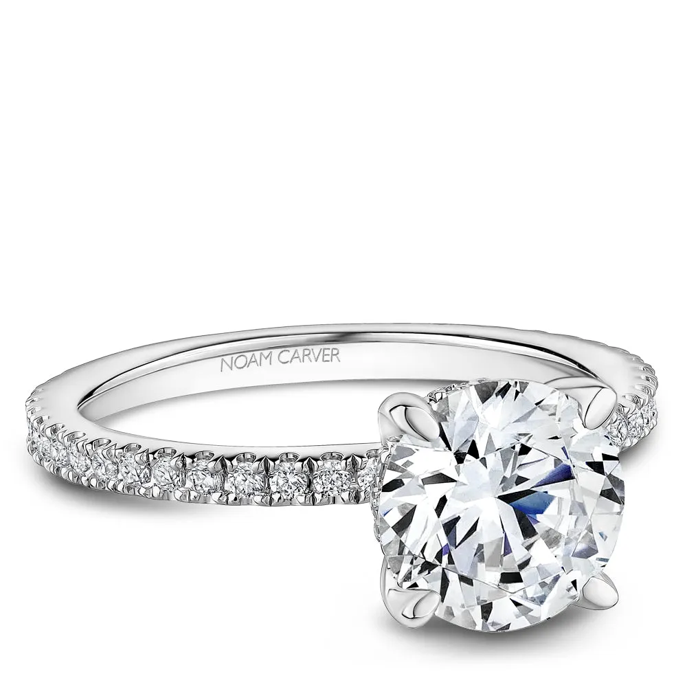 Noam Carver Engagement Ring - B372-01WZ-100A