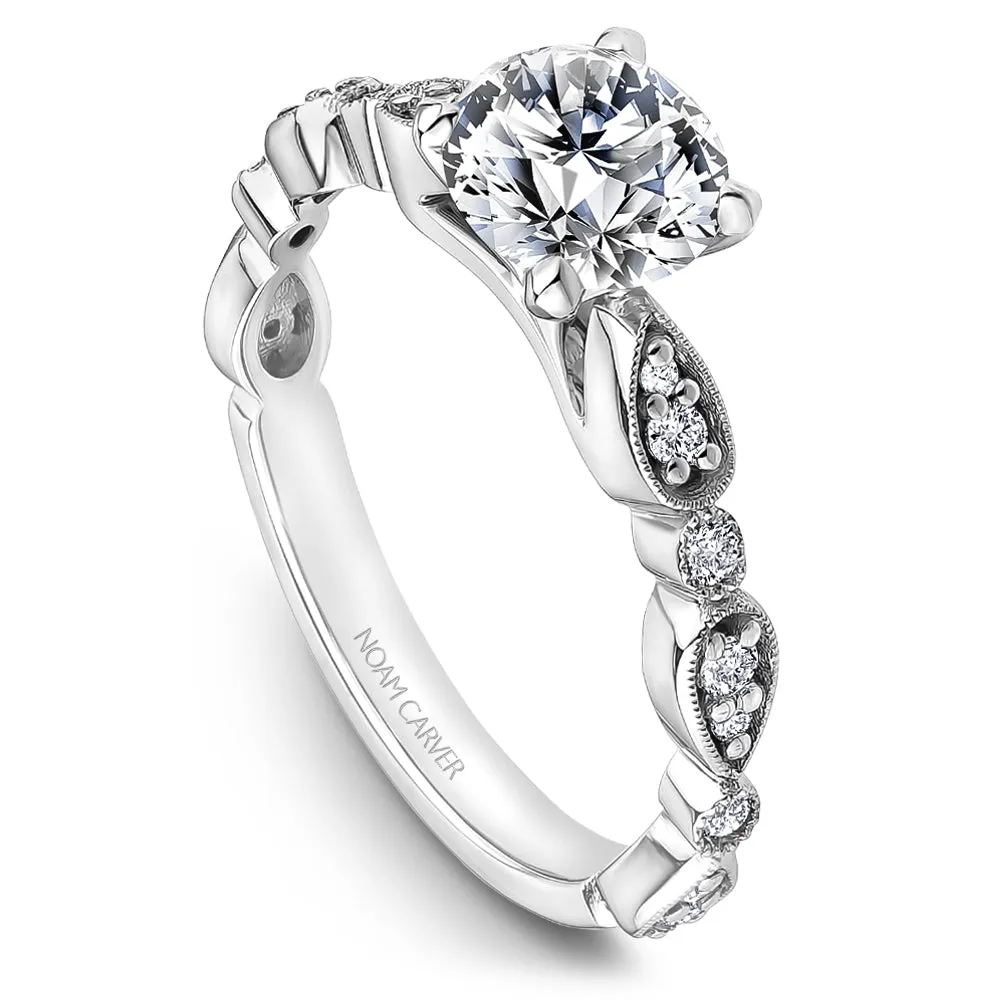 Noam Carver Engagement Ring - B515-01WZ-100A