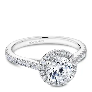 Noam Carver Engagement Ring - R050-01WS-100A