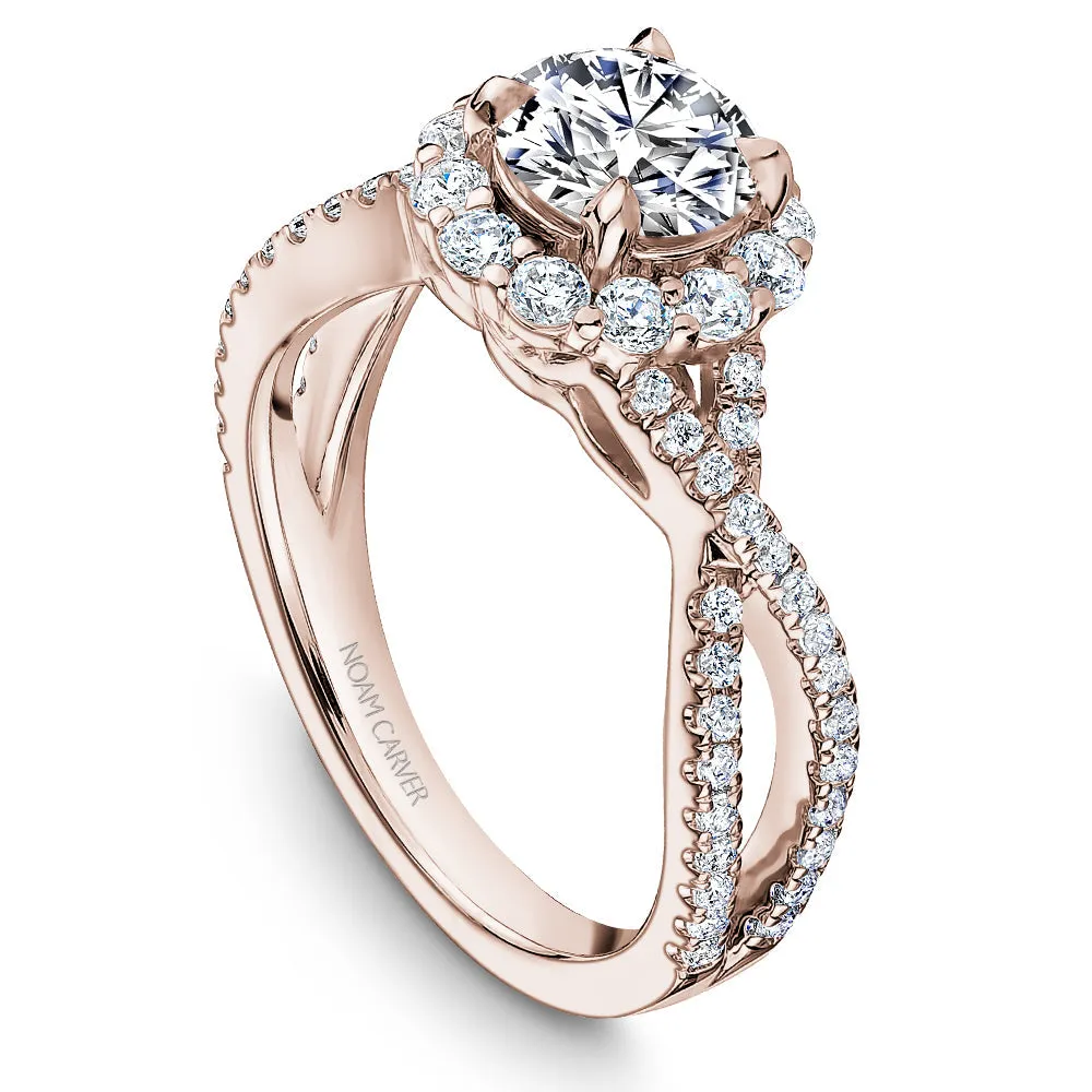 Noam Carver Engagement Ring - R055-01RS-100A