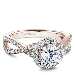 Noam Carver Engagement Ring - R055-01RS-100A