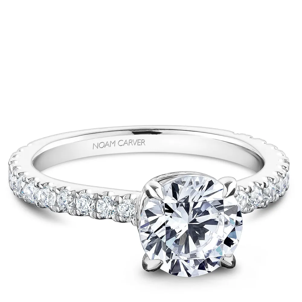 Noam Carver Engagement Ring - R059-01WZ-100A