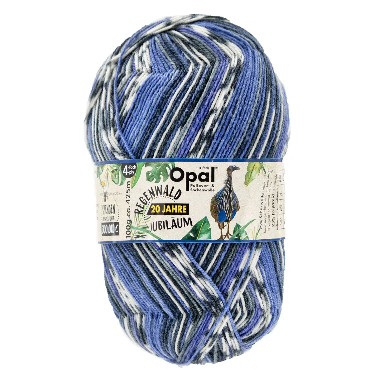 Opal Regenwald: 20th Anniversary Edition Yarn - 8972 Justus Der Zeuge