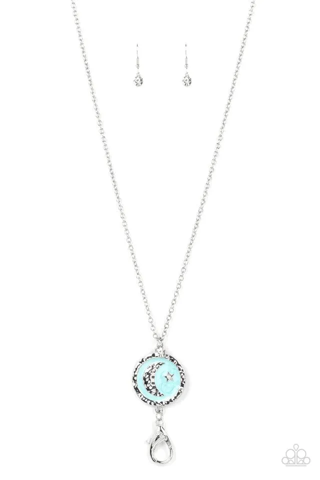 Paparazzi Necklace ~ Milky Way Wanderer - Blue