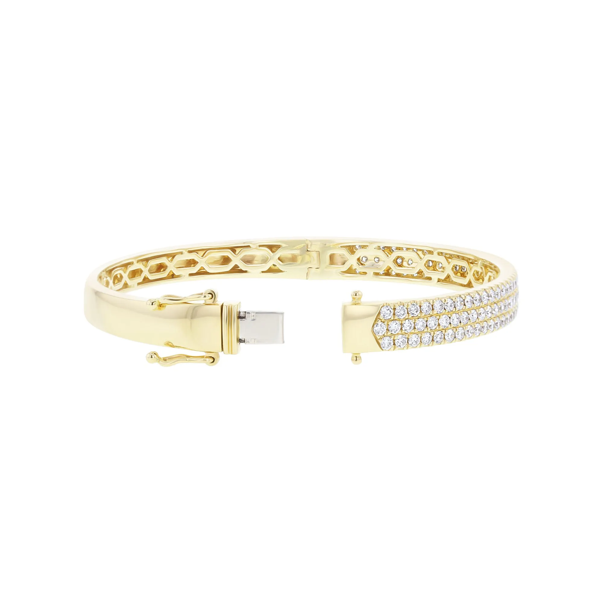 Pia Pave Diamond Bangle Bracelet