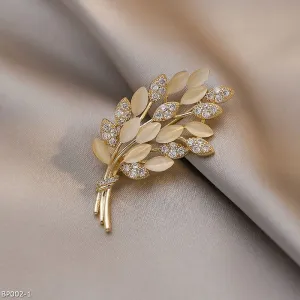 Premium Barley opal brooch