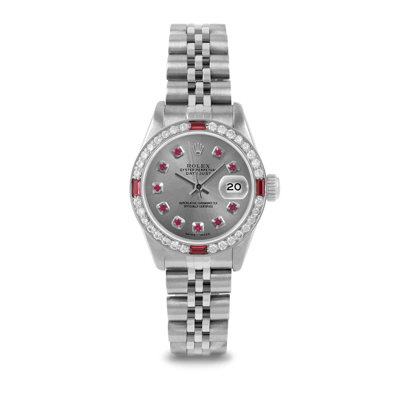 Rolex Datejust 26mm | 6917-SS-SLT-RBY-AM-4RBY-JBL